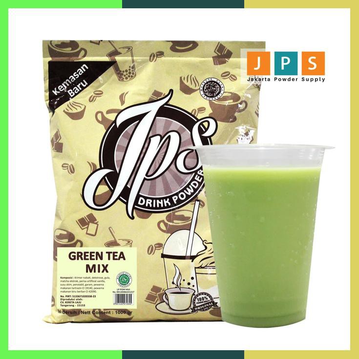 

Bubuk Minuman Green Tea Mix Powder Instan Jps Gula