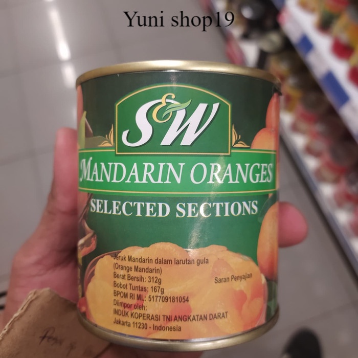 

s&w mandarin orange - jeruk kaleng