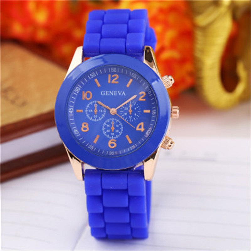 Jam Tangan Wanita Geneva Analog Rubber Motif Rantai Fashion Korea Import Kekinian D W Keren Terlaris Terbaru 2022 Untuk Hampers Ulang Tahun Pernikahan Harga Grosir Murah Surabaya