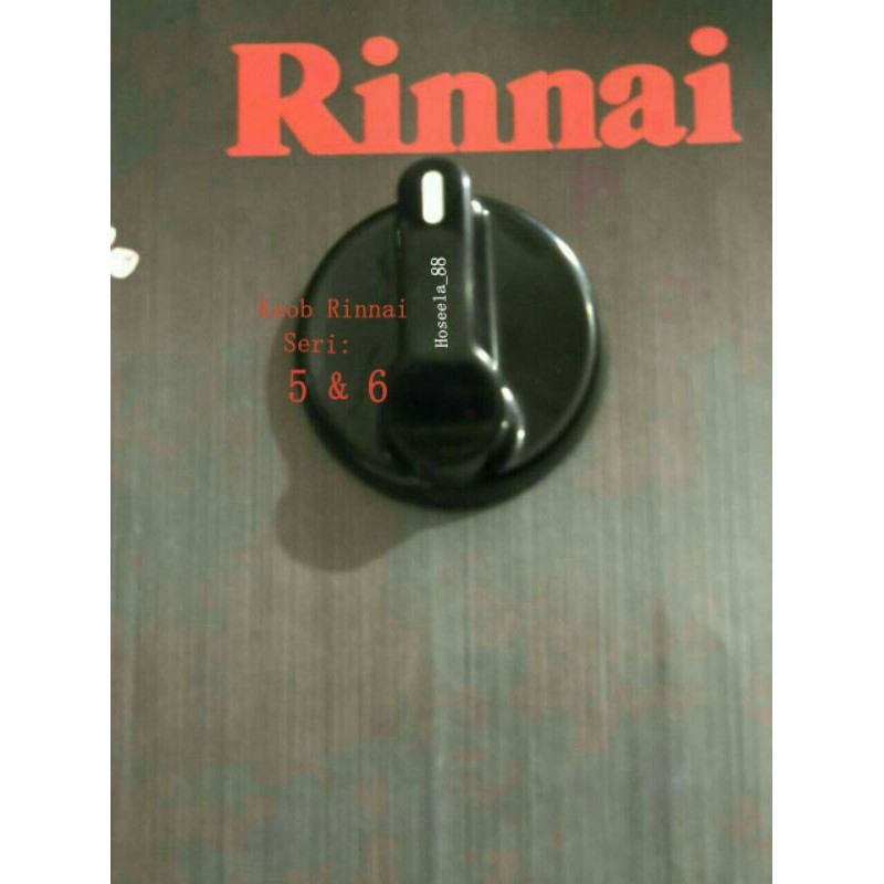 KNOB KOMPOR RINNAI SERI 5 / SERI 6 / KNOP KOMPOR GAS RINNAI / KNOB RINNAI ORIGINAL