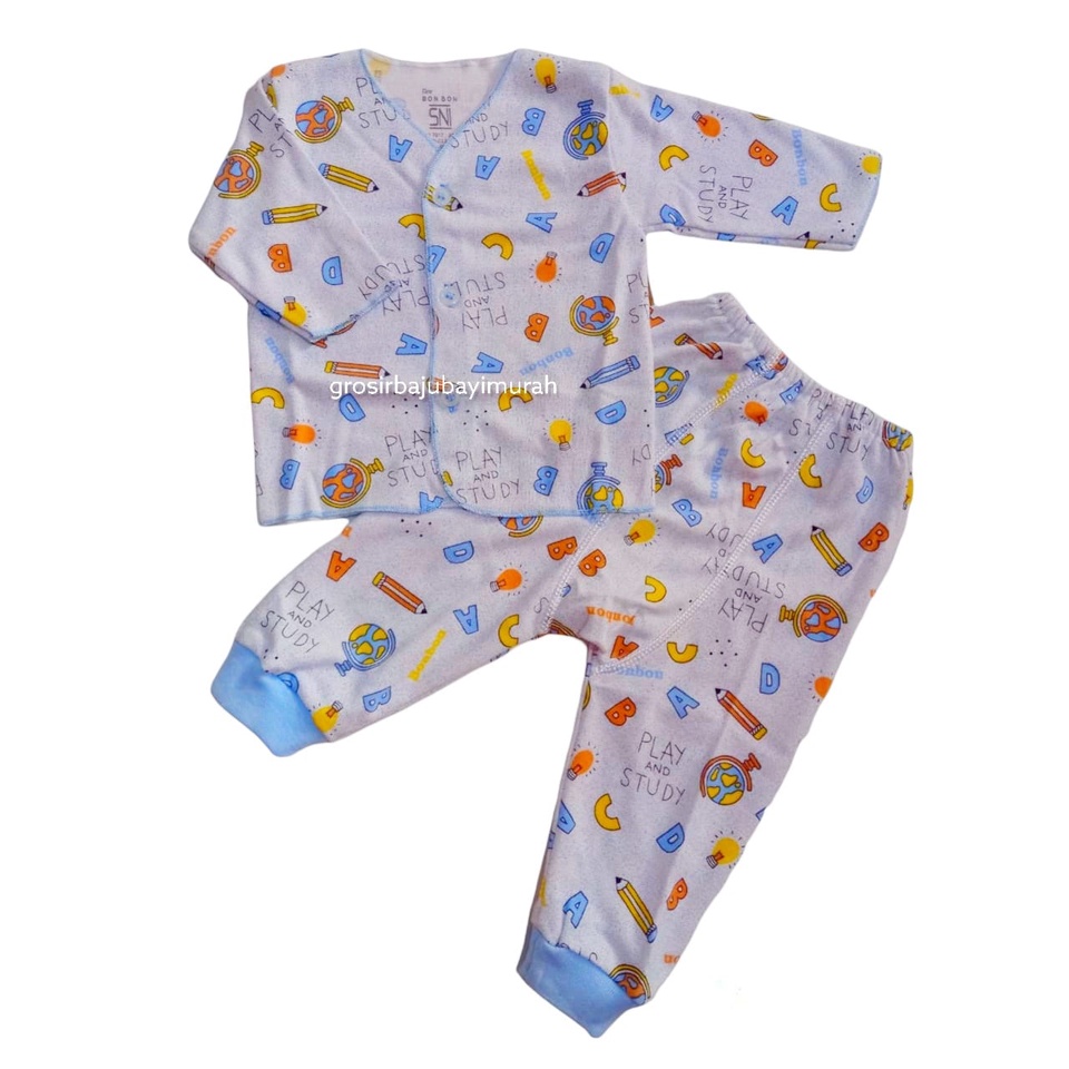 baju bayi SETELAN PANJANG BONBON
