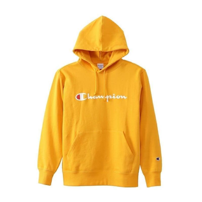 HOODIE CHAMPION PRIA FULL BORDIR / HOODIE CHAMPION PRIA DAN WANITA PREMIUM HITAM, KUNING, PUTIH, BOTOL