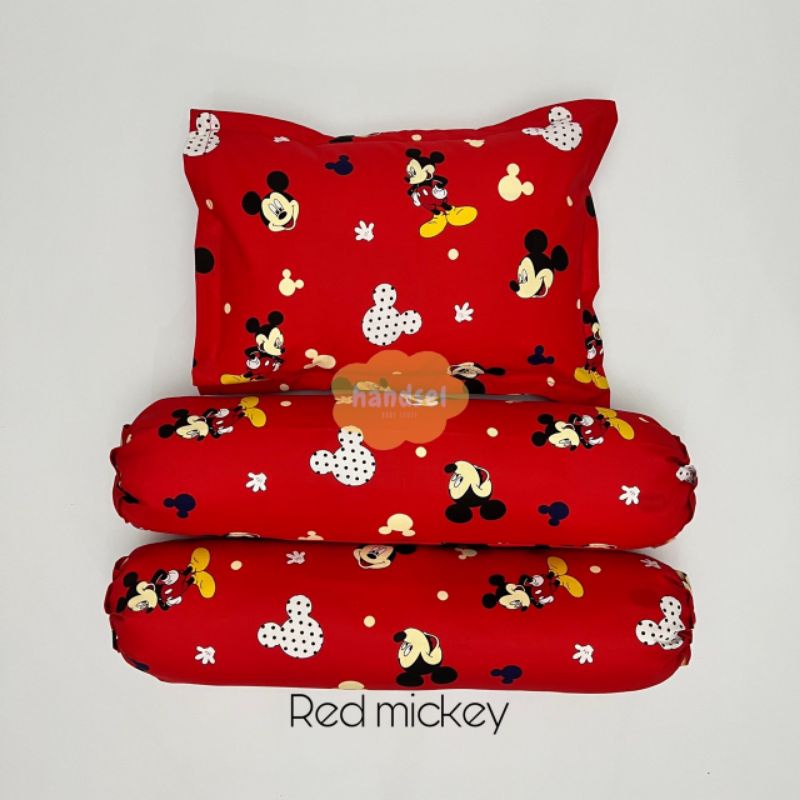 SARUNG BANTAL GULING BAYI KATUN-Red mickey