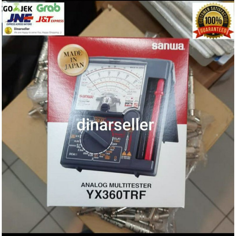 SANWA YX360TRF ANALOG MULTIMETER / MULTITESTER 100% ORIGINAL MADE IN JAPAN