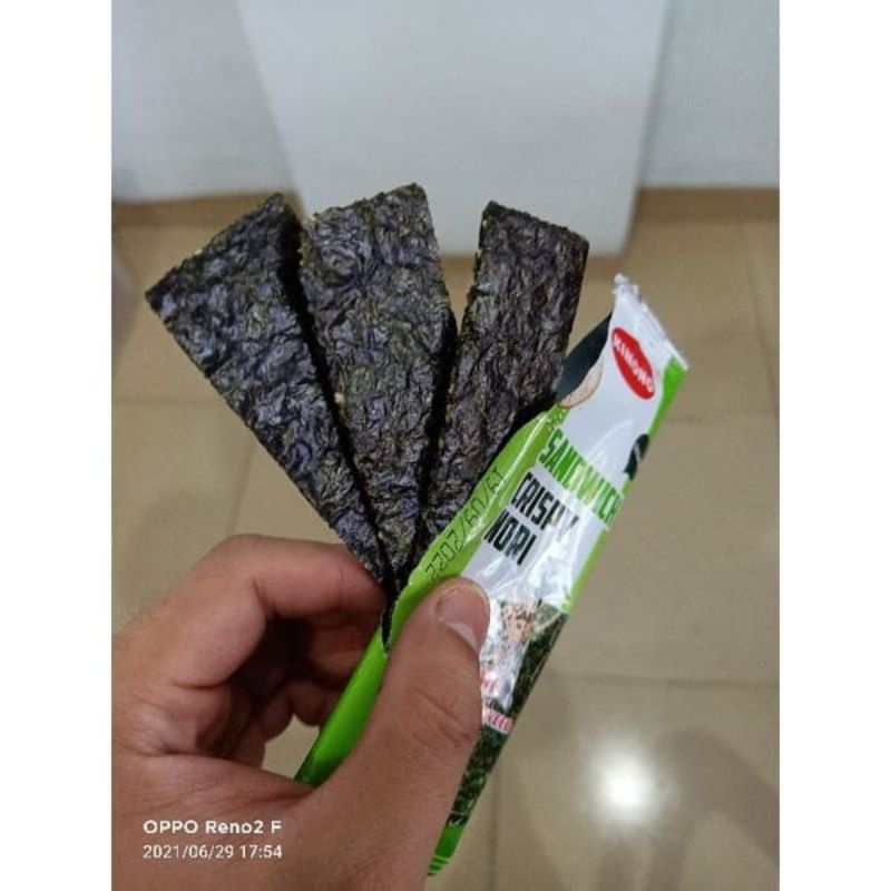

SANDWICH CRISPY NORI KIMONO SANDWICH ISI 3 BUNGKUS