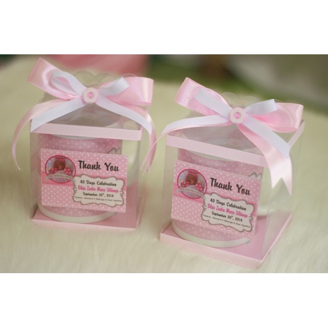 Souvenir Gelas Mug Custom Foto Ulang Tahun Aqiqah One Month Baby dll