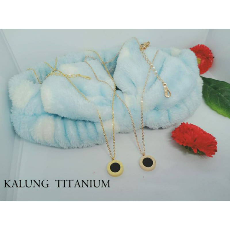 Fourfashion Kalung Titanium Wanita Motif Rantai BV S121