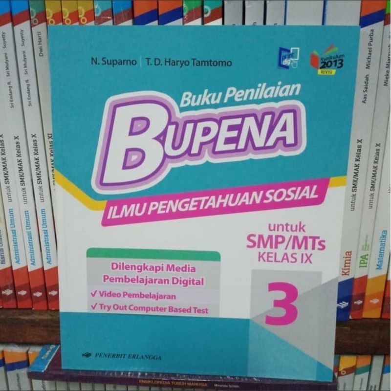 Buku Bupena IPS Kelas 9 Erlangga