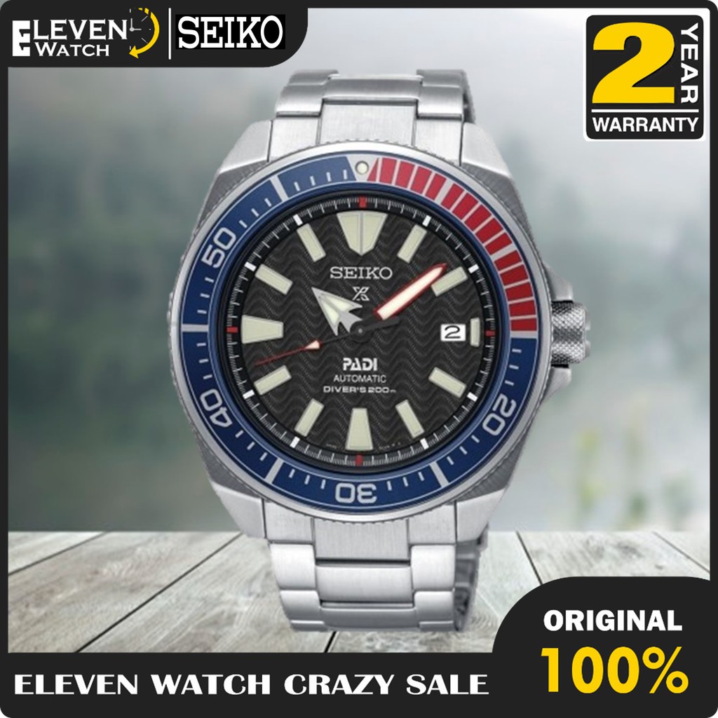 Jam Tangan Pria Seiko Samurai Padi SRPB99K1 Garansi 2 Tahun