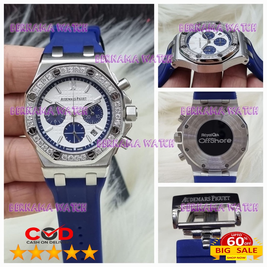 JAM TANGAN WANITA AUDEMARS PIGUET ASIAN ETA BOX ORI WARRANTY 1 YEAR