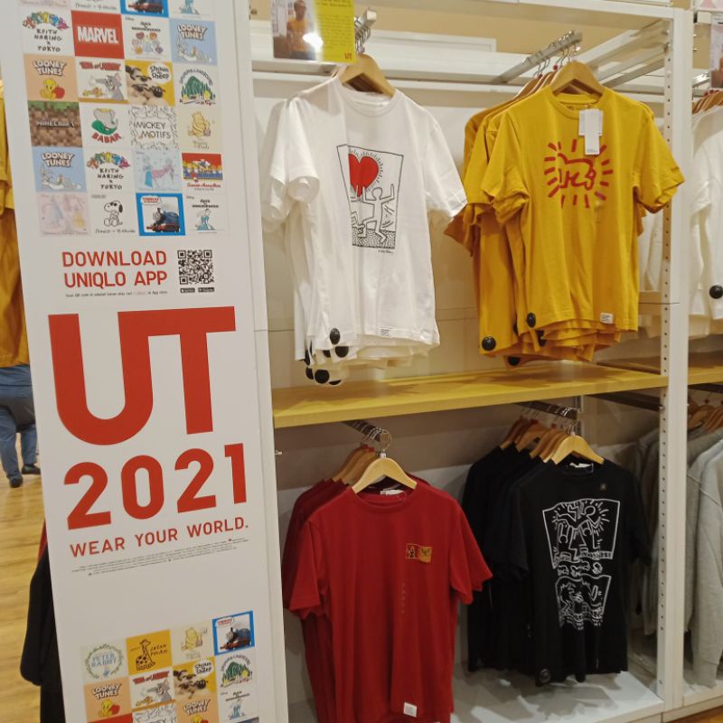 Jastip. Tshirt Uniqlo Men Keith Haring Jasa titip