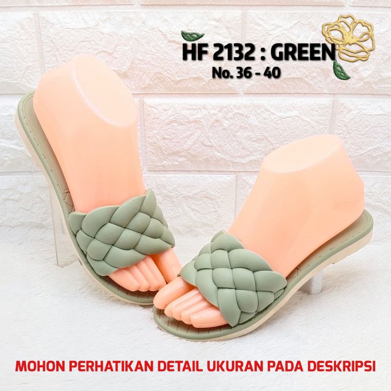 Sandal Slide Wanita Motif Kepang Rambut,Sandal Wanita Motif Jalin,Sandal Import Wanita