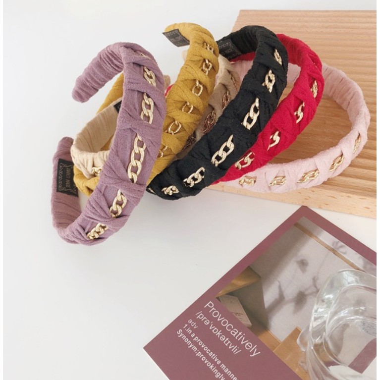 Bando Korea / Bando Wanita / Bandana Wanita / Bando Bandana Manhattan