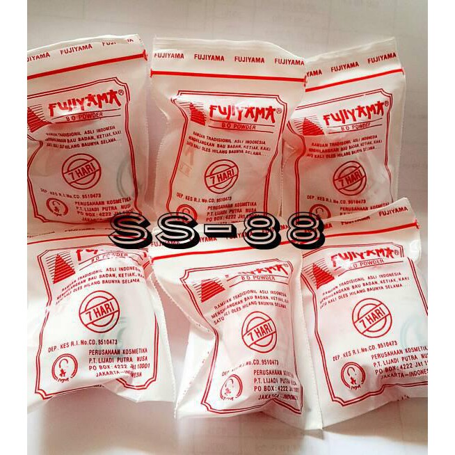 Fujiyama Powder ~ Penghilang Bau Badan