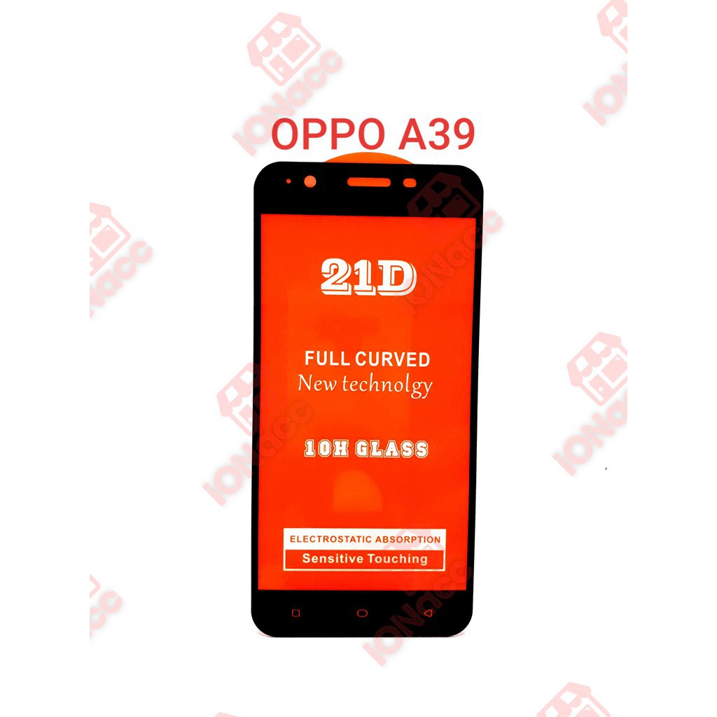 TEMPERED GLASS FULL HD OPPO A39 ANTI GORES KACA FULL HD