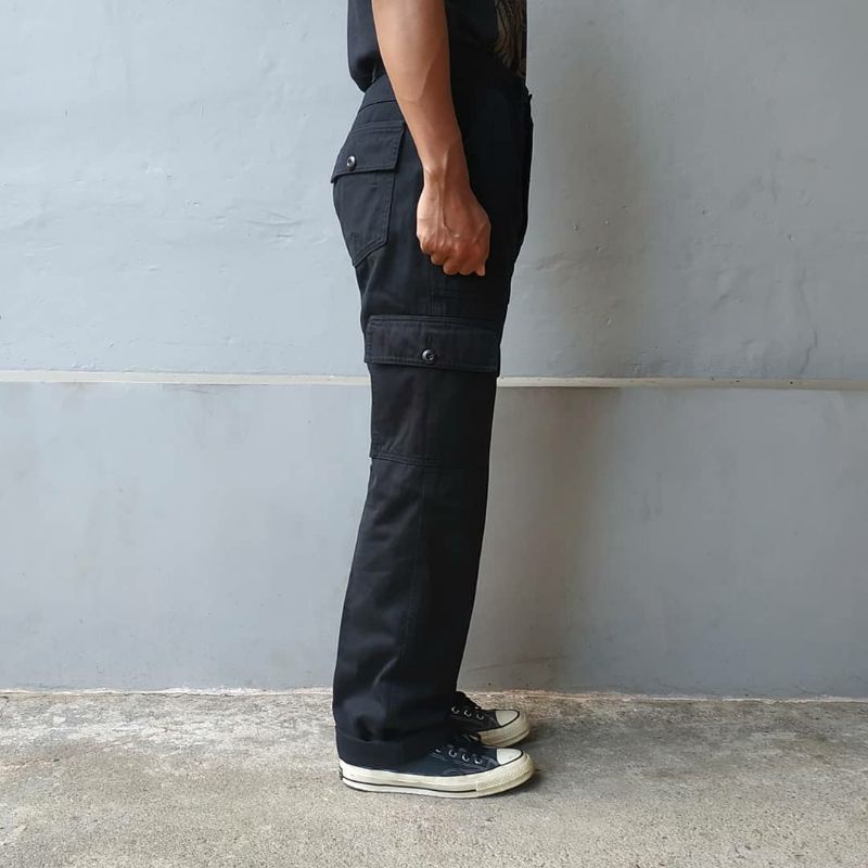SHIPS CARGO PANTS BLACK