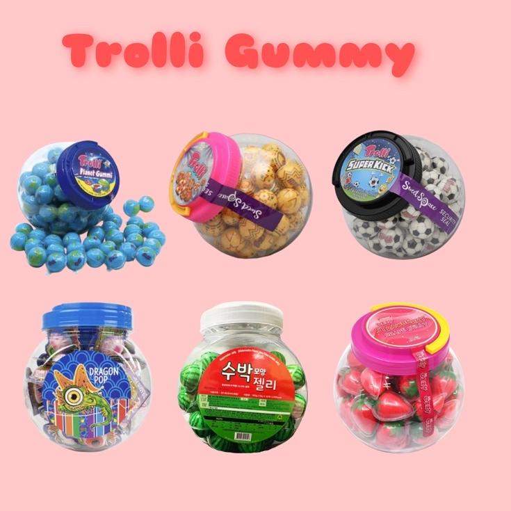 

ujlj381 [1pcs] Trolli Planet Gummy / Dragon Pop / Super Kick / Stella Ball Made In Korea Shopee 2020