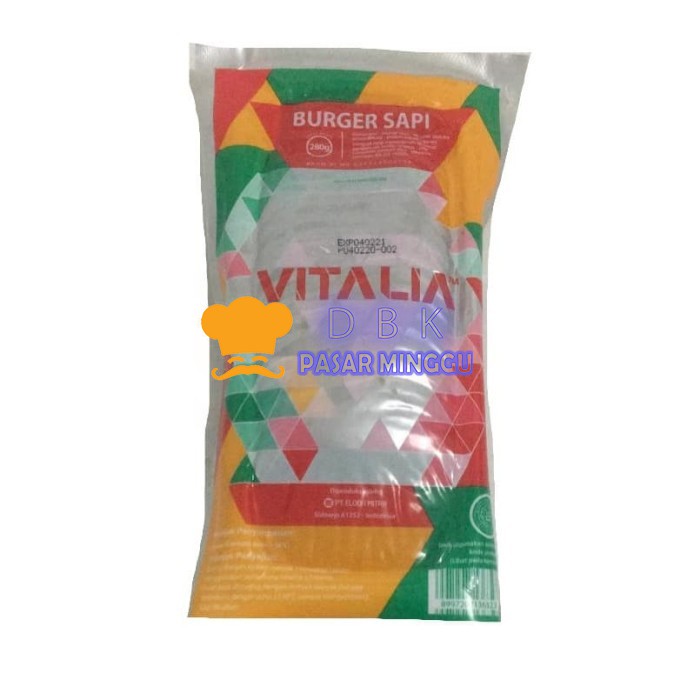 

Patties Mini Vitalia Isi 20 / pack | Daging Burger Mini | Daging Ham PATTIES MINI VITALIA ISI 20 PCS