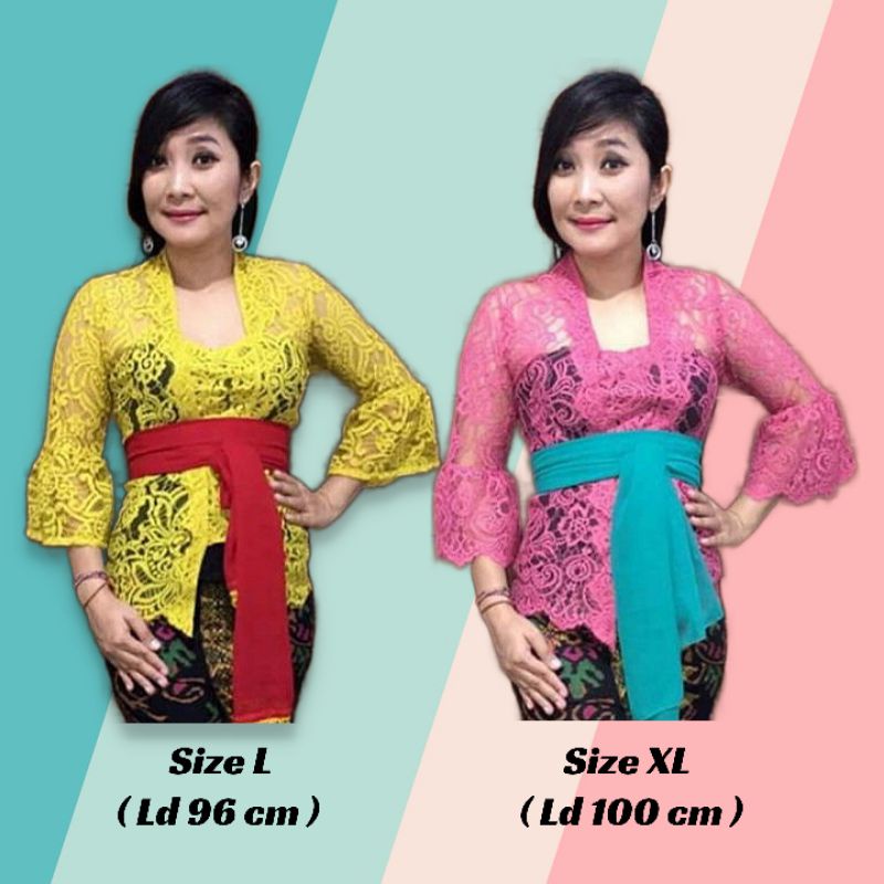 Kebaya Semi Perancis Lengan Terompet OK-20