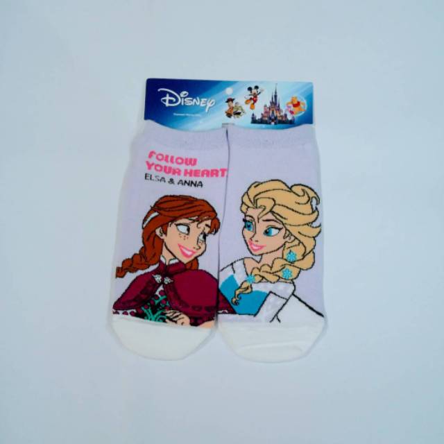 Kaos Kaki Frozen Elsa & Anna