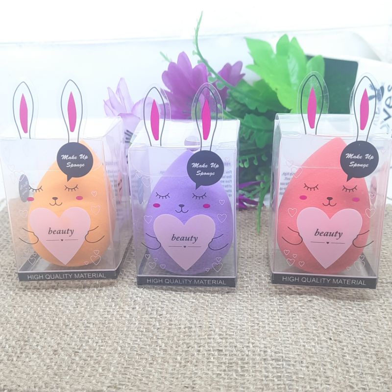 Spon Bedak Spon Blender Isi 1pcs kemasan mika