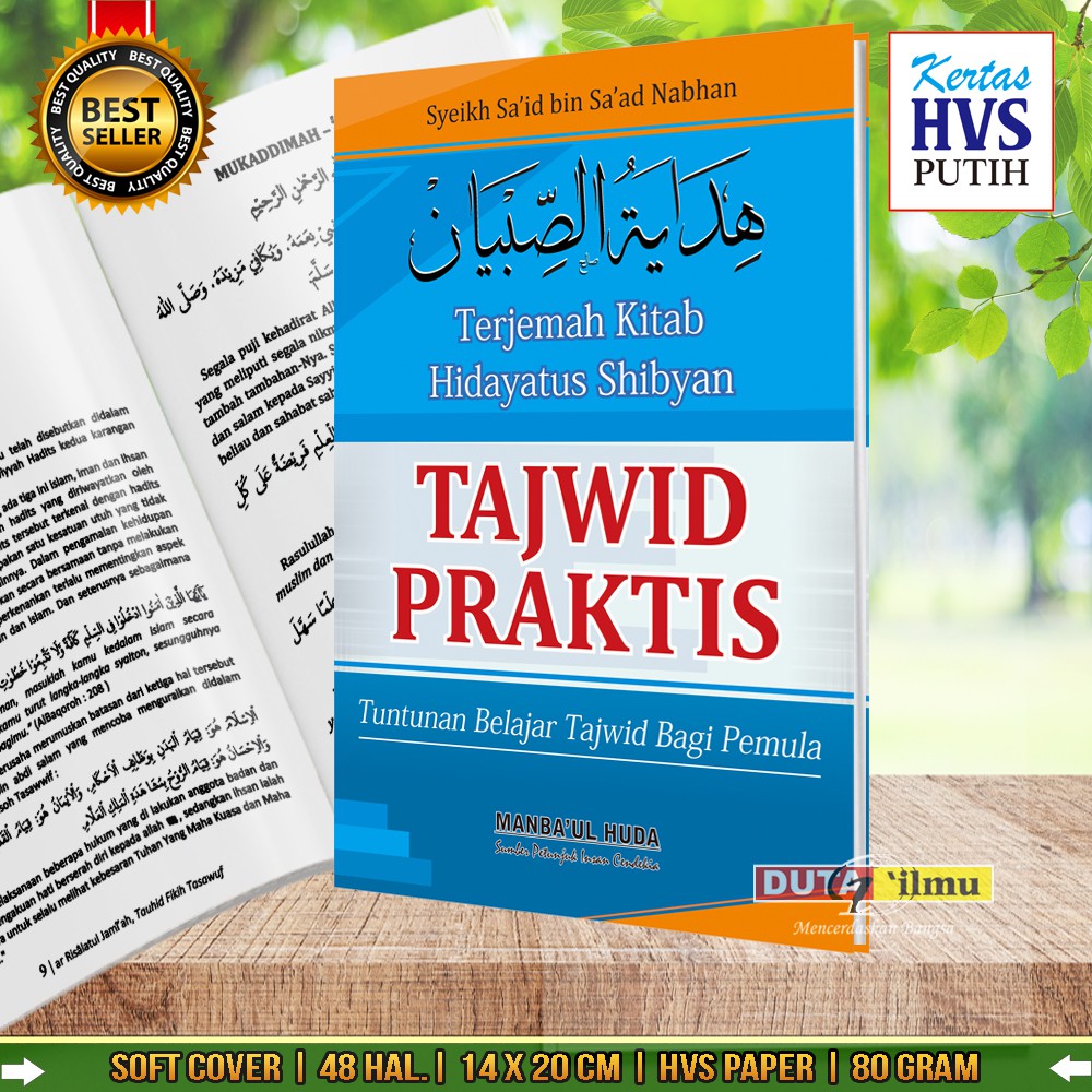 Terjemah Kitab HIDAYATUS SHIBYAN Metode Belajar Tajwid Praktis