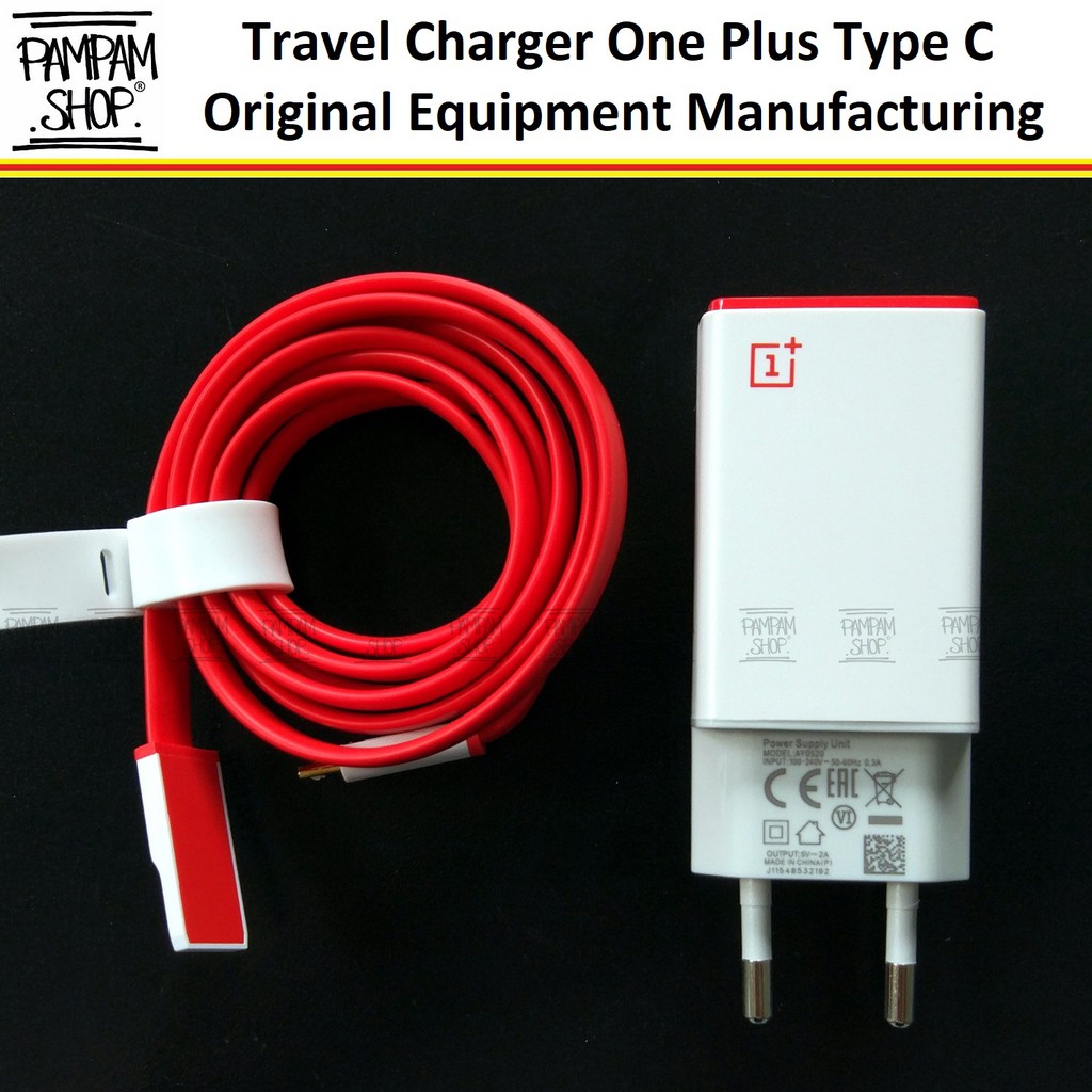 Travel Charger One Plus One 1+ TYPE C Original OEM Casan Oneplus Ori Tipe C Ori