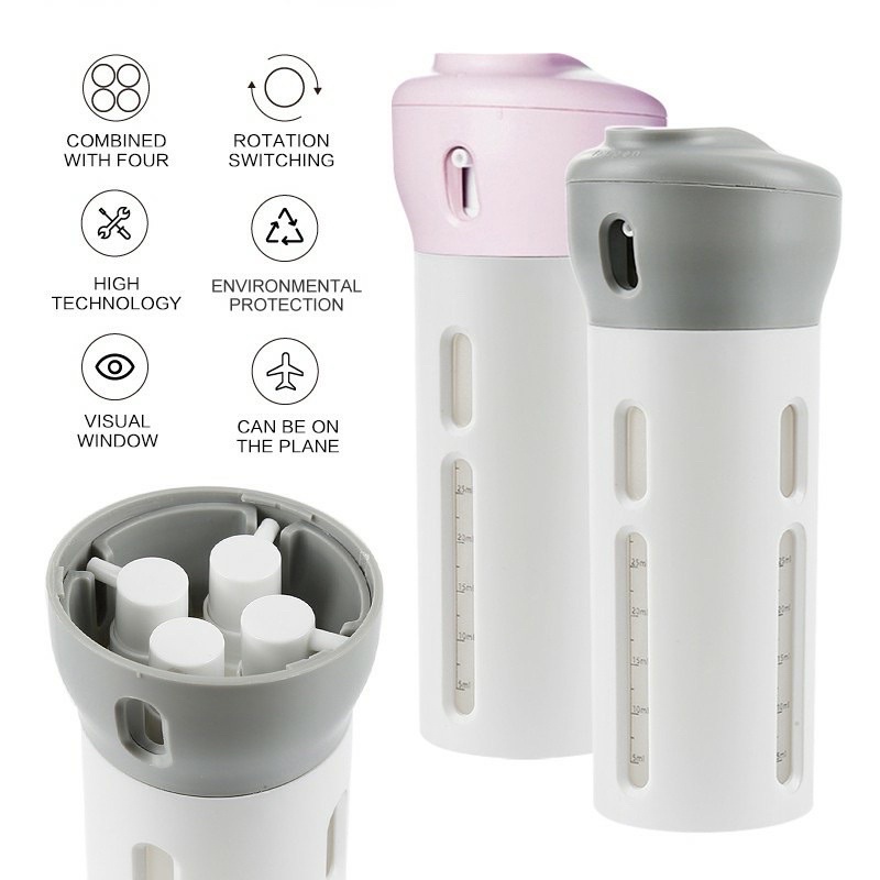 travel bottle / travel portable kit 4 in 1