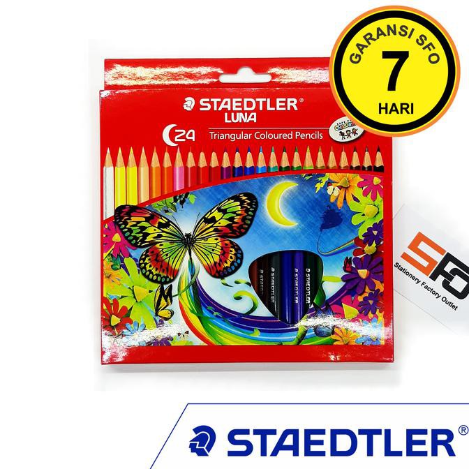 

Hanya Disini] Pensil Warna Triangular Staedtler Luna Isi 24