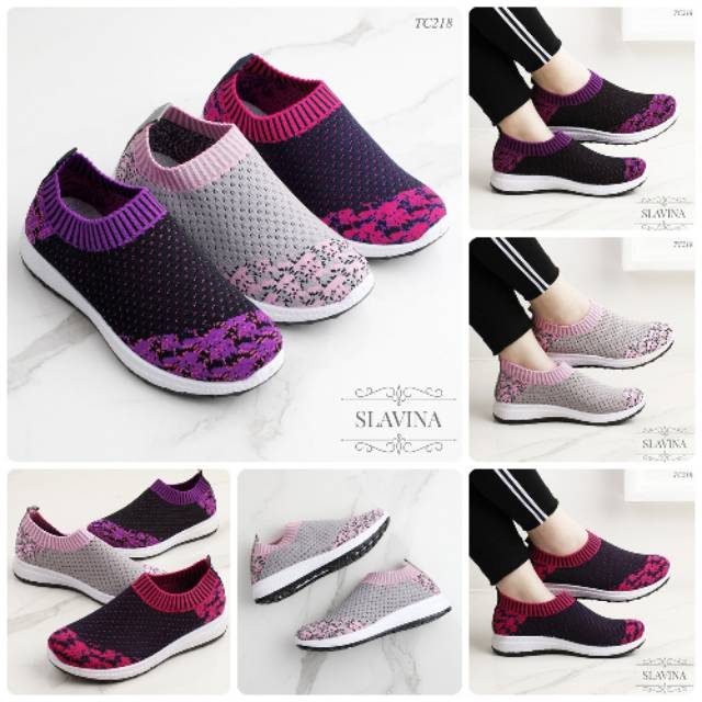 Sepatu Slavina Knit 
Series 1661/TC-218