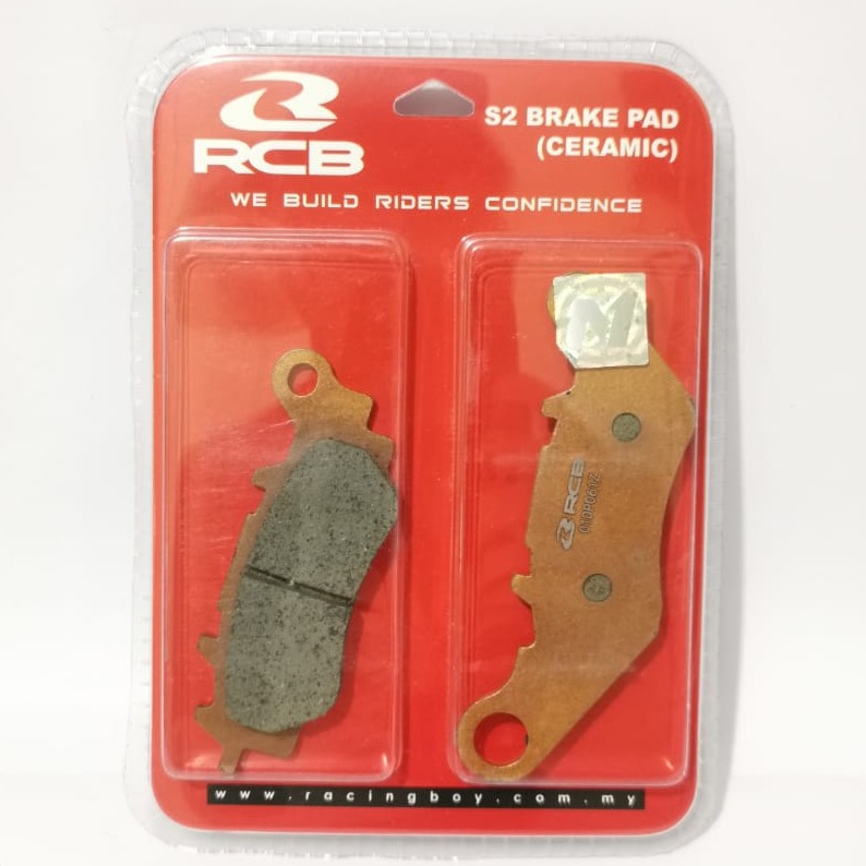 KAMPAS REM DISPAD RCB KALIPER RACING BOY S2 ORIGINAL