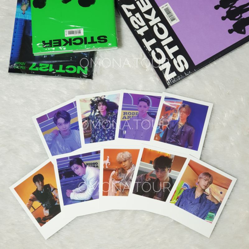 [READY STOCK] OFFICIAL POLAROID NCT 127 STICKER FROM POLA EVENT