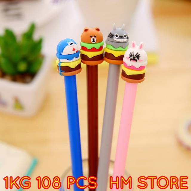 

Pen Character Burger Series Pena Impor Pena Karakter Burger Series Imut Lucu