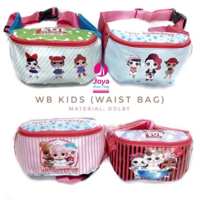 Waist Bag Kids LOL Surprise Tas Anak Artis