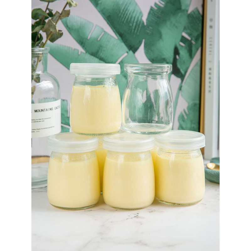 Forbake Glass dessert Jar set 6pcs / toples kaca pudding