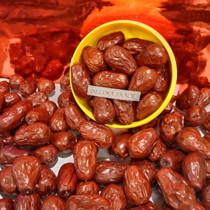

Angco Merah/Hongzao/Red Dates/Kurma Merah Jumbo 1000gr