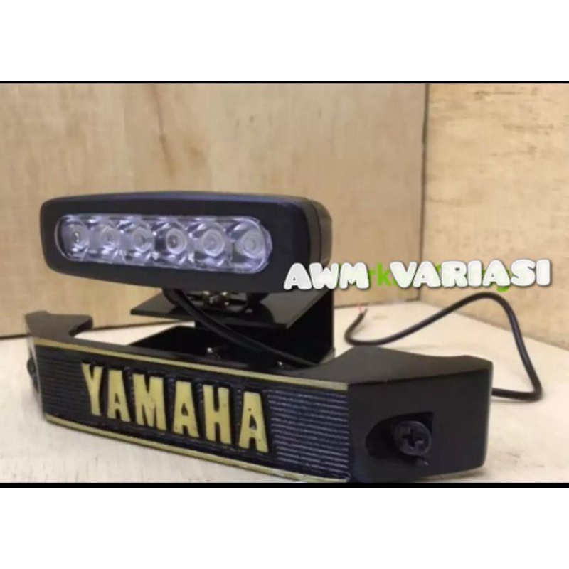 Lampu LED 6 Titik 16 Titik plus Kumis Rx-King Plus Breket Lampu LED Rx-King Tebal