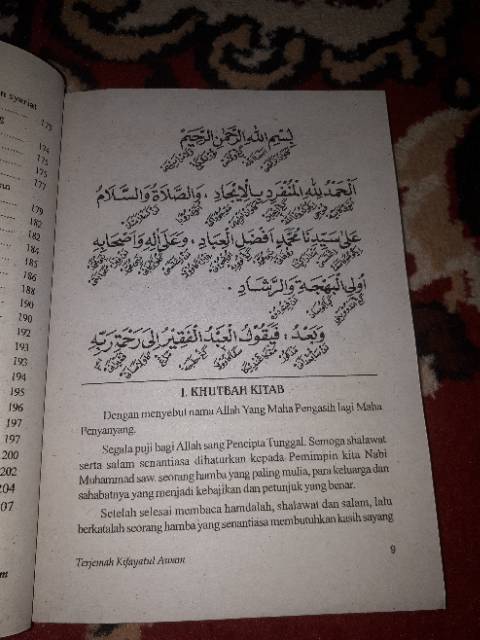 Kifayatul awam makna pegon dan terjemah indonesia