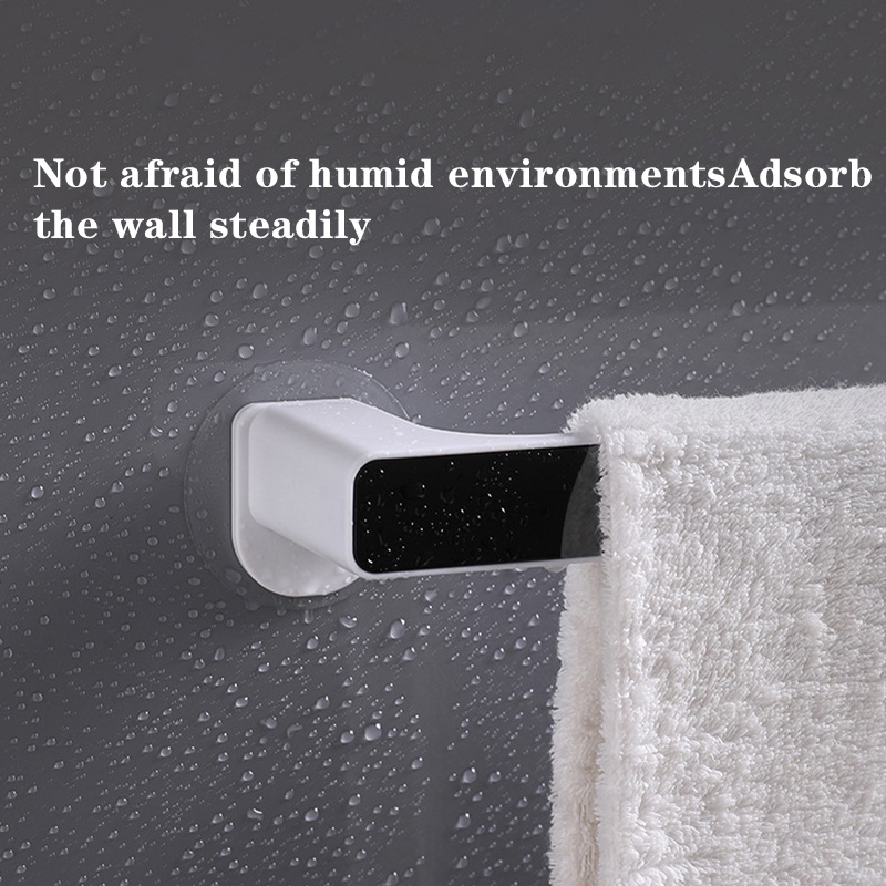 ★46.3cm★Gantungan Panjang Rak Gantungan Handuk Kamar Mandi Tempel Dinding Towel Bar
