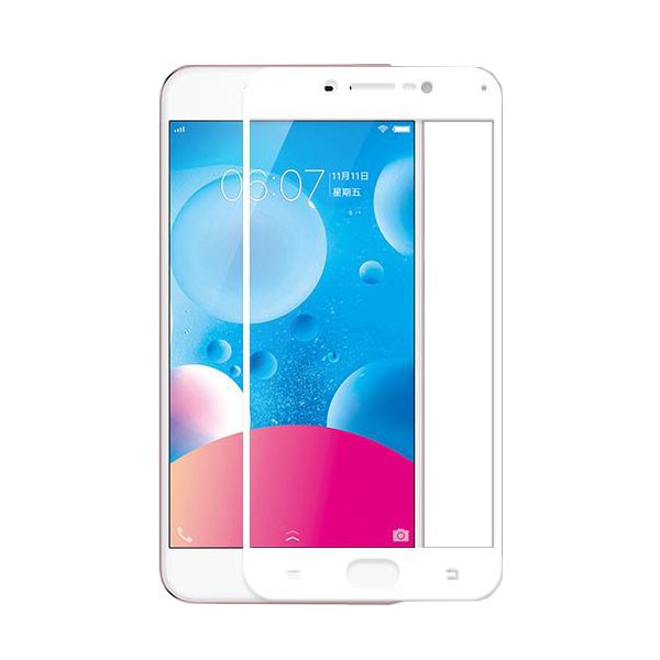 Tempered Glass Full Vivo V5 V5s V7 V9 V11 V11 Pro Y81 Y83 Screenguard Antigores Kaca Full Cover