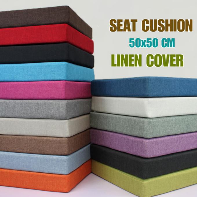 Custom Order - Matras Bantal Alas Duduk Lantai Meditasi 50x50x8 cm