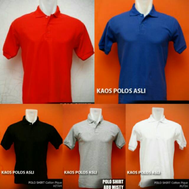 polo cotton pique