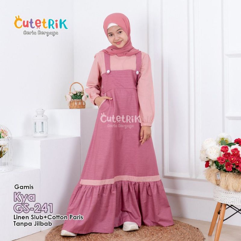 Gamis Anak remaja Baju muslim anak Gamis Anak katun