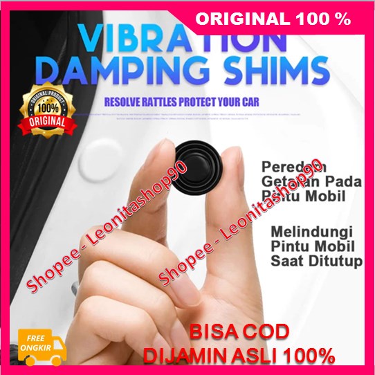 Car Spin Gasket Vibration Damping Shims Peredam Getaran Pada Mobil 8Pcs 100% ORIGINAL