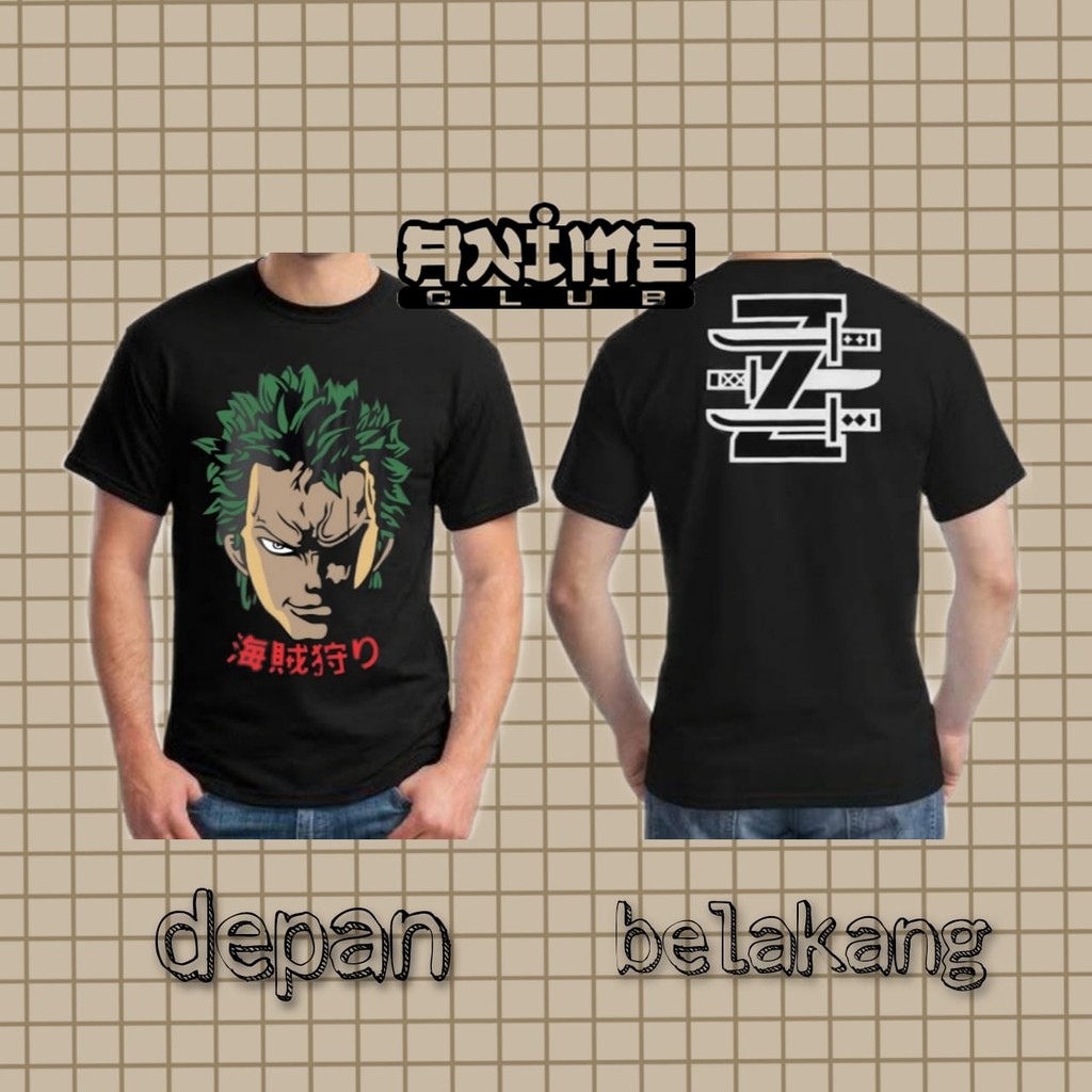 Baju Anime - Roronoa Zoro (One Piece)