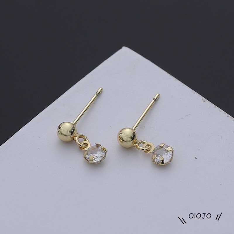 Anting Tusuk Gantung Temperament Desain Rumbai Gaya Musim Panas / Trendy / Simple Untuk Wanita ol2