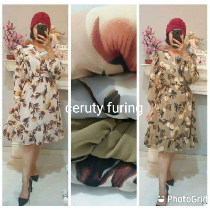 TUNIK RUFFLE TUTU TILE IMPORT
