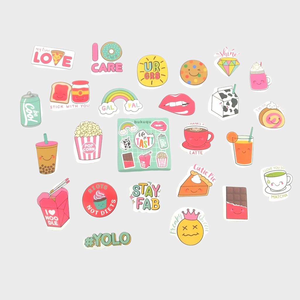 

Stiker Journal Tasty untuk Notebook, Planner
