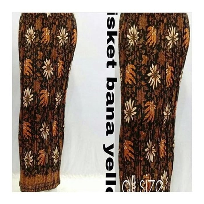 Couple Kebaya Elnira / Combi Gold Dan Kemeja Lengan Panjang