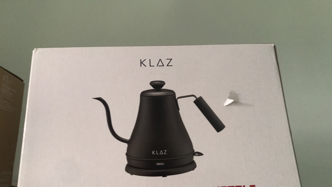 Klaz Teko Listrik Leher Angsa Gooseneck Electric Kettle 800 Ml Black